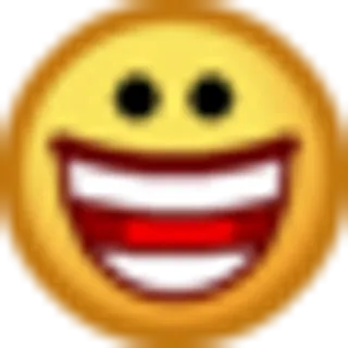😂 smiley face, emoticon, happy, smile, yellow whatsapp sticker