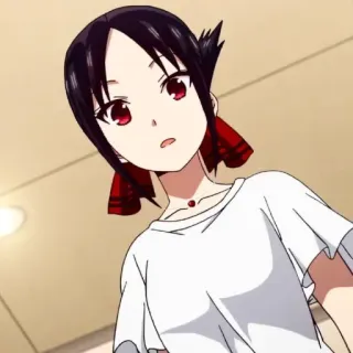 💈 Kaguya Shinomiya Kaguya-sama: Love Is War anime, kaguya-sama, love is war, kaguya shinomiya, cartoon, character telegram sticker