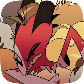⚡ Blitzø Helluva Boss Cartoon, Dämon, Helluva Boss, Blitzø, IMP, animiert telegram sticker