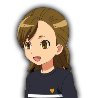 💥 anime, kartun, karakter, wanita, potret telegram sticker