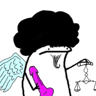 ⚖ HangSeeb Dibujos animados, Dildo, Meme, Ofensivo, Parodia whatsapp sticker