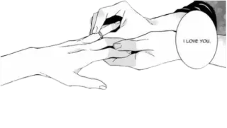 ♥️ I LOVE YOU. amor, anillo, manos, romance, matrimonio telegram sticker