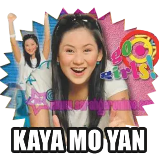 🙋 KAYA MO YAN Các cô gái ơi!, Động lực, Tích cực, Khuyến khích, Philippines, Tagalog telegram sticker