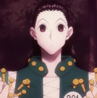 🗝 Illumi Zoldyck Hunter x Hunter Anime, Manga, Illumi, Zoldyck, Hunter x Hunter telegram sticker