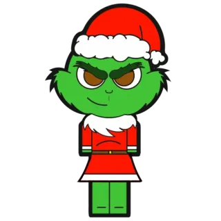 GRINCH @amadolls whatsapp stickers