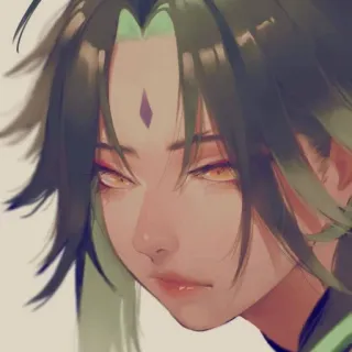 🪀 Xiao Genshin Impact Xiao, Genshin Impact, Anime, Videojuego, Personaje, Fantasía telegram sticker