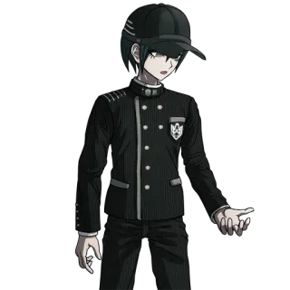 😔 Shuichi Saihara Danganronpa V3: Killing Harmony Аниме, Персонаж, Детектив, Danganronpa, Шуичи Сайхара telegram sticker