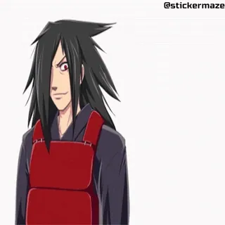😁 Madara Uchiha Naruto 우치하 마다라, 나루토, 애니메이션, 만화, 닌자 telegram sticker