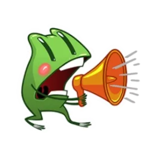 Mr. FROG @HW_STIGIF telegram stickers