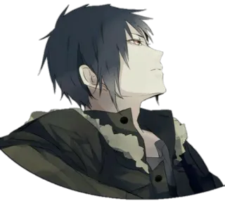 🙁 Anime, Maschile, Personaggio, Arte, Illustrazione, Manga telegram sticker