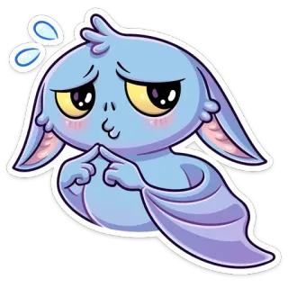 🙊 Fledermaus, Tier, Süß, Aufkleber, Cartoon, Säugetier, Fliegend, Schüchtern telegram sticker