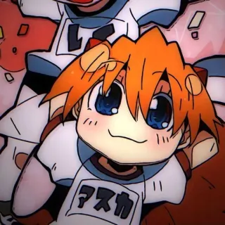 ❤️ Asuka Langley Soryu Neon Genesis Evangelion アスカ Anime, Manga, Lucu, Gadis, Eva telegram sticker