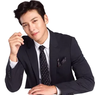 😊 Ji Chang-wook acteur, coréen, homme, costume, célébrité, Ji Chang-wook, K-drama whatsapp sticker
