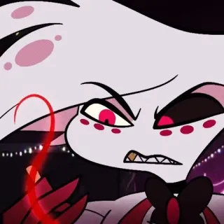 💝 Angel Dust Hazbin Hotel Cartone animato, Demone, Hazbin Hotel, Angel Dust telegram sticker