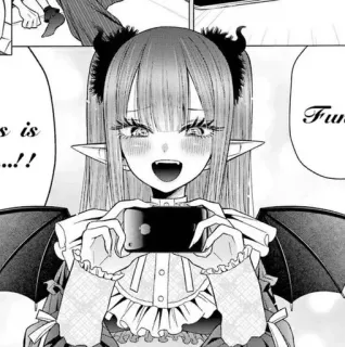❤️ Marin Kitagawa My Dress-Up Darling Anime, Manga, Cosplay, Démon, Elfe, Marin Kitagawa whatsapp sticker