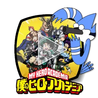 ▶️ My Hero Academia MY HERO ACADEMIA anime, manga, My Hero Academia, Boku no Hero Academia, All Might, Izuku Midoriya, Shonen Jump telegram sticker