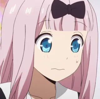 😶 Chika Fujiwara Kaguya-sama: Love Is War Anime, Chika Fujiwara, Kawaii, Süß, Love is War, Kaguya-sama whatsapp sticker
