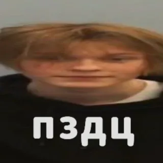 😶 ПЗДЦ beleidigend, russisch, fluchen, slang telegram sticker