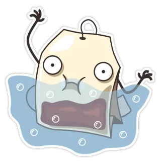 TeaBag whatsapp stickers