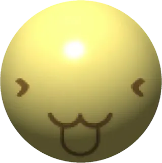 🤩 emoji, gesicht, süß, gelb, zunge telegram sticker