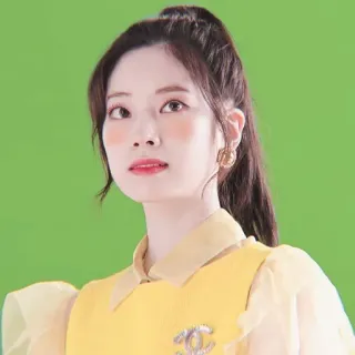 🥮 donna, ritratto, bellezza, Dahyun, Twice, Kpop, idol, persona, celebrità telegram sticker