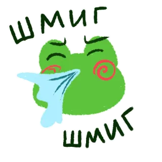 🤧 шмиг rana, piangere, triste, espressione, cartone animato, adesivo whatsapp sticker