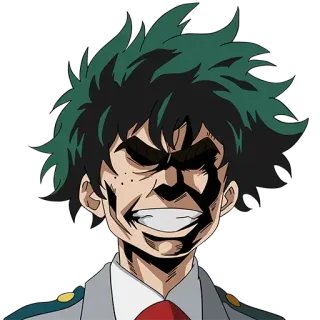 😁 Izuku Midoriya My Hero Academia Anime, My Hero Academia, Izuku Midoriya, Deku, Manga, Fanart telegram sticker