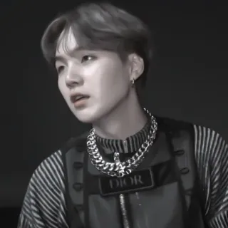 🦘 DIOR cantante, celebridad, moda, Dior, Min Yoongi whatsapp sticker