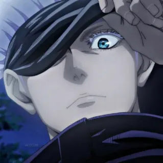 😉 Satoru Gojo Jujutsu Kaisen Anime, Gojo Satoru, Jujutsu Kaisen, Manga, Postać, Gojo telegram sticker