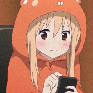 💘 Umaru Doma Himouto! Umaru-chan Anime, Umaru, Himouto, Kawaii, Manga, Kreskówka whatsapp sticker