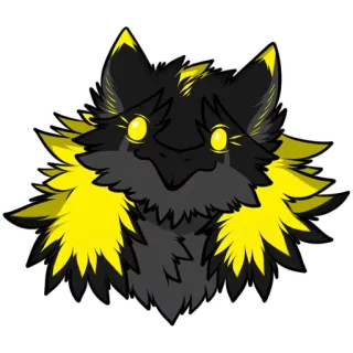 😁 Furry, Animale, Antro, Cartone animato, Personaggio, Illustrazione whatsapp sticker