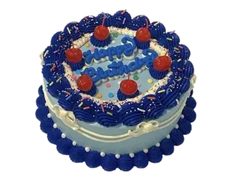 🤩 Happy Birthday anniversaire, gâteau, dessert, fête, bonbons, nourriture telegram sticker