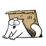 Simons Cat @IMG2D telegram stickers