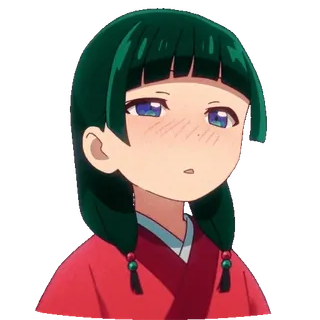 🫨 アニメ, キャラクター, 女の子, 漫画, アニメーション telegram sticker