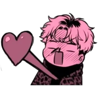 ❤️ сердце, мультфильм, любовь, милый, нежность telegram sticker