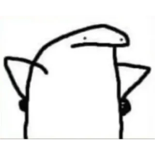 🙄 boneco palito, desenho animado, meme, minimalista, personagem, desenho telegram sticker