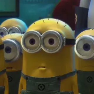 🍌 Minion Despicable Me Minion, Despicable Me, Kartun, Lucu, Kuning telegram sticker