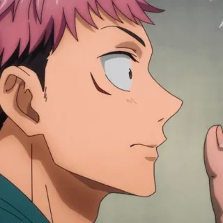 🍷 Yuji Itadori Jujutsu Kaisen Anime, Manga, Charakter, Profil, Jujutsu Kaisen, Yuji Itadori whatsapp sticker