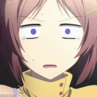 🧪 动漫, 女孩, 悲伤, 哭泣, 表情 telegram sticker