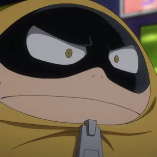💛 Ectoplasm My Hero Academia Anime, My Hero Academia, Ectoplasma, Herói, Professor, Máscara whatsapp sticker