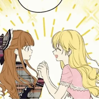💗 Dibujos animados, Chicas, Amistad, Anime whatsapp sticker