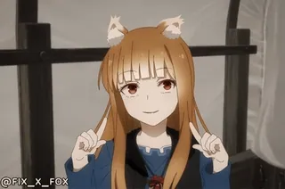 😀 Holo Spice and Wolf whatsapp sticker