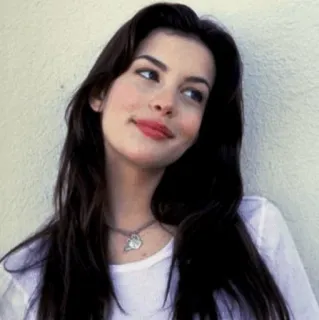 🍒 Liv Tyler atriz, celebridade, retrato, mulher, estrela de cinema telegram sticker