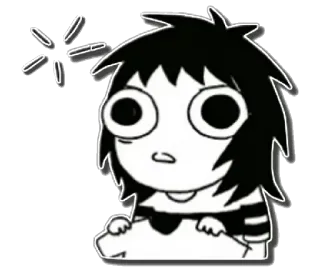 😳 漫画, キャラクター, ミーム, 面白い, 皮肉, アニメ telegram sticker