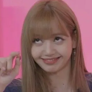 🤪 Lisa kpop, lisa, blackpink, grappig, meme, idool whatsapp sticker