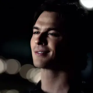 🩸 Damon Salvatore The Vampire Diaries vampire, handsome, man, tv show, vampire diaries, ian somerhalder telegram sticker