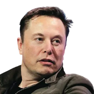 🤔 Elon Musk elon musk, tecnologia, empresário telegram sticker