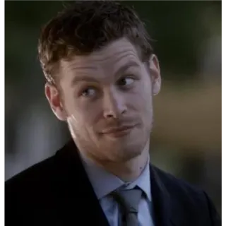 🙂 Klaus Mikaelson The Vampire Diaries klaus mikaelson, the vampire diaries, serie tv, joseph morgan, vampiro telegram sticker
