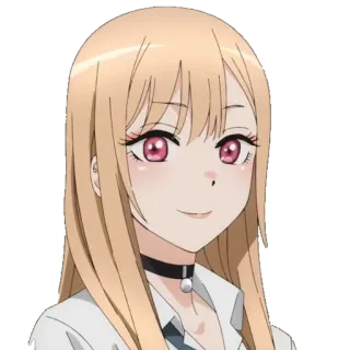 🙂 Marin Kitagawa My Dress-Up Darling Anime, Karakter, Manga, Marin Kitagawa, My Dress-Up Darling telegram sticker