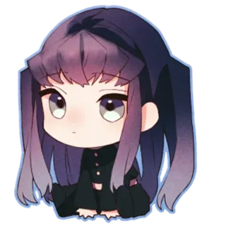 🌀 Muichiro Tokito Demon Slayer 动漫, 鬼灭之刃, 柱, 霞柱, 无一郎 whatsapp sticker